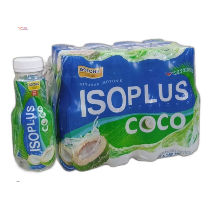 

Minuman Isoplus Coco 350Ml 1 Dus isi 12 Botol