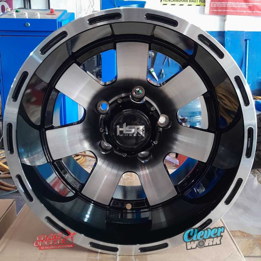 Velg Mobil Celong Hsr Ring15 Lebar 10inci Hole 5X139 Gbmf Cocok Katana,Escudo,Jimny,Feroza.