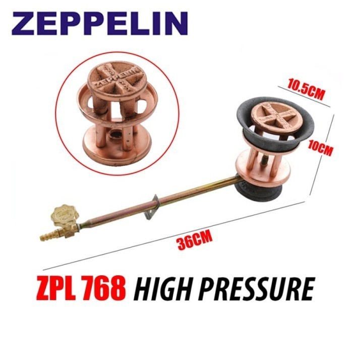 Kompor Zeppelin ZPL 768 / Kompor Mawar Zeppelin ZPL768 Kompor Dagang Kompor Semawar Zeppelin ZPL-768