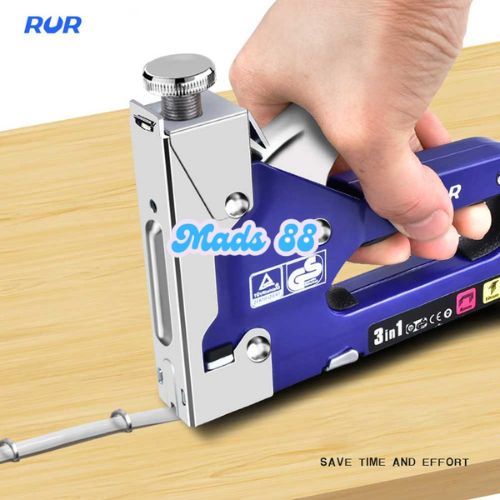 

Staples Steples Staple Gun Tembakan Klip Perekat Penempel Kabel Barang Serbaguna Super Kuat High Quality