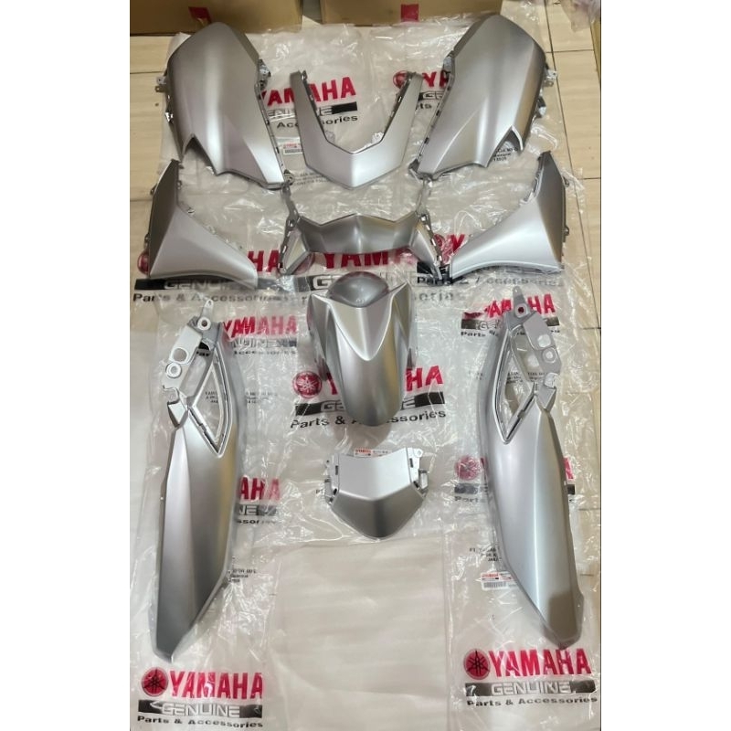 FULL BODY HALUS YAMAHA NEW NMAX CONNECTED 2020-2023 SILVER ORIGINAL