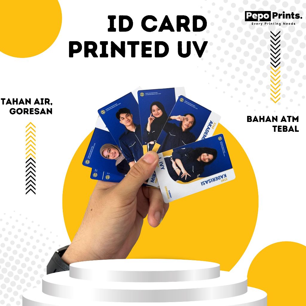 

ID CARD BAHAN KARTU PVC UV PRINTING