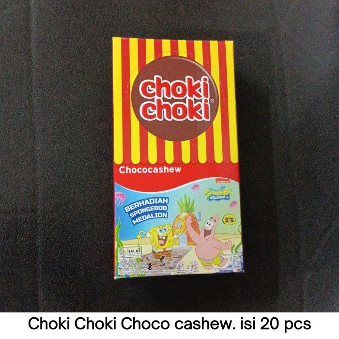 

choki choki cokelat choco cashew | isi 20 pcs