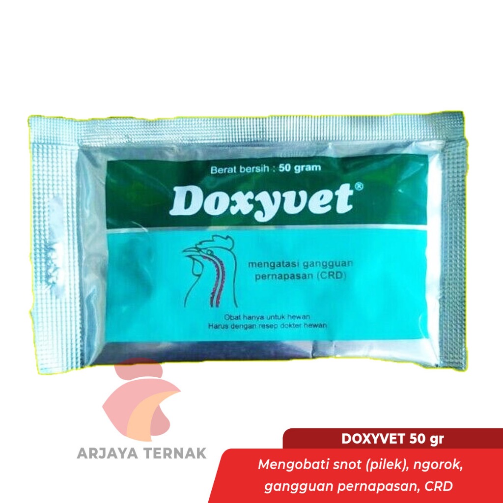 DOXYVET 50 gr Obat Pilek & CRD/Ngorok Ayam
