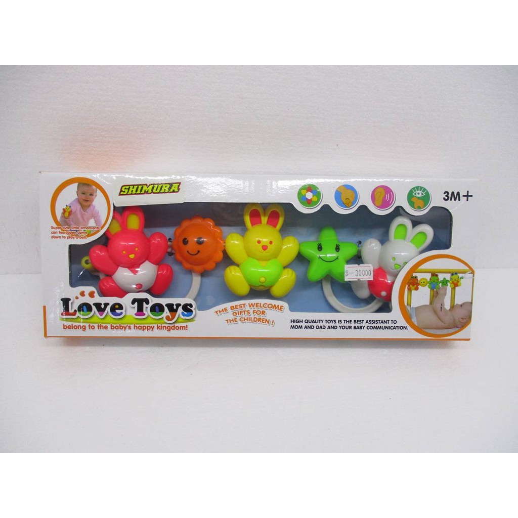 MAINAN BAYI LOVE TOYS MAINAN BAYI GANTUNG LOVE TOYS