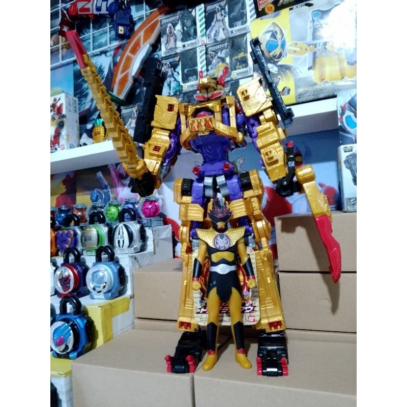 DX Megazord Super Sentai Don Brothers TORA DRAGON JIN Set Ranger Bandai