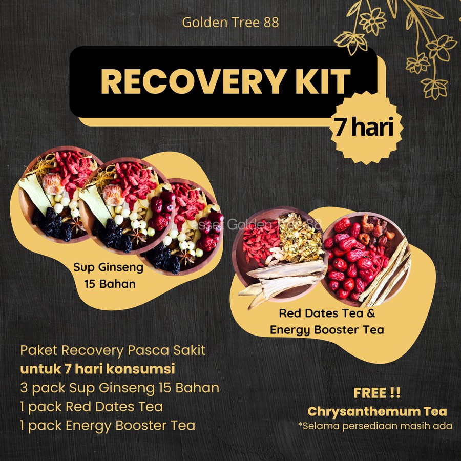 

Paket Recovery Pasca & Saat Sakit Bantu Pulihkan Energi Imun Booster