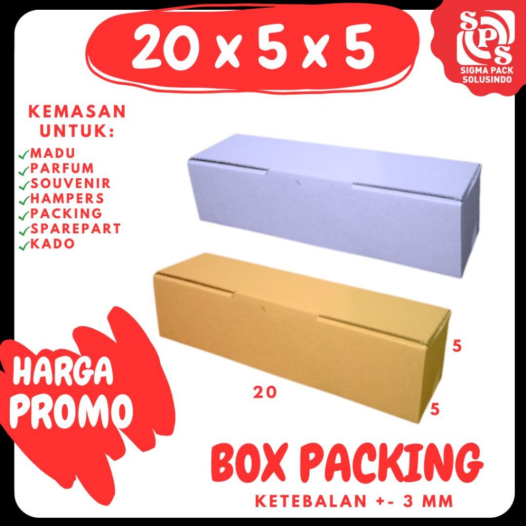 

Box 20x5x5 LD Kardus Karton Packing Madu Hampers Kotak Kemasan Box Souvenir Karton