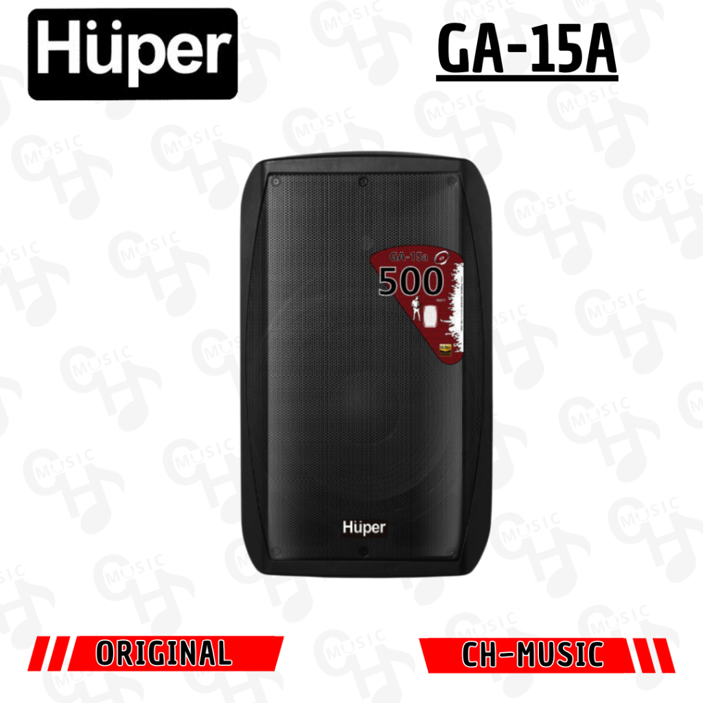 Huper GA-15A Active Speaker 15" Huper GA15A Speaker Aktif Original