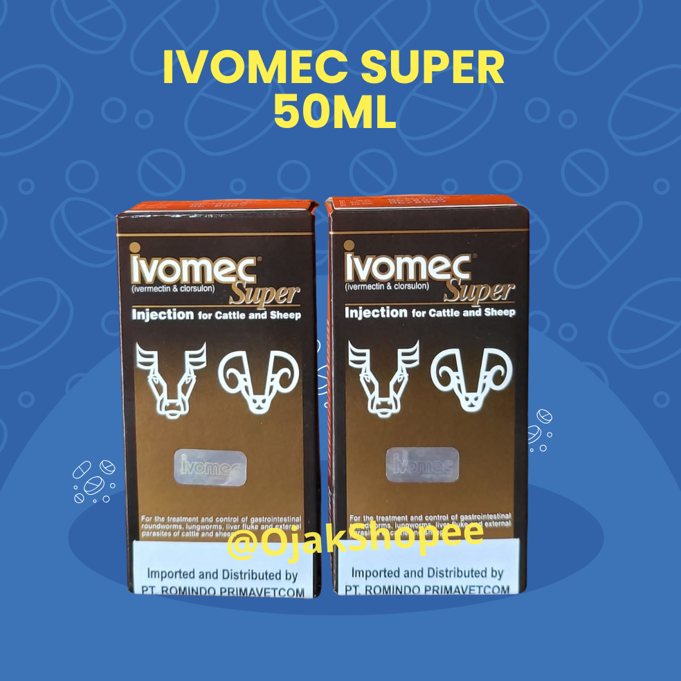 IVOMEC SUPER 50 ML ORIGINAL ROMINDO