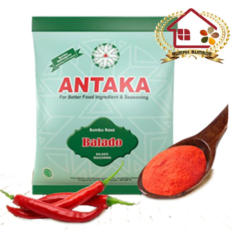 

(100 gr) ANTAKA Bumbu Tabur Instant BALADO