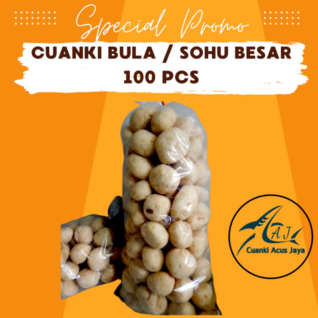 

Cuanki bulat / sohu besar isi 100pcs toping seblak boci