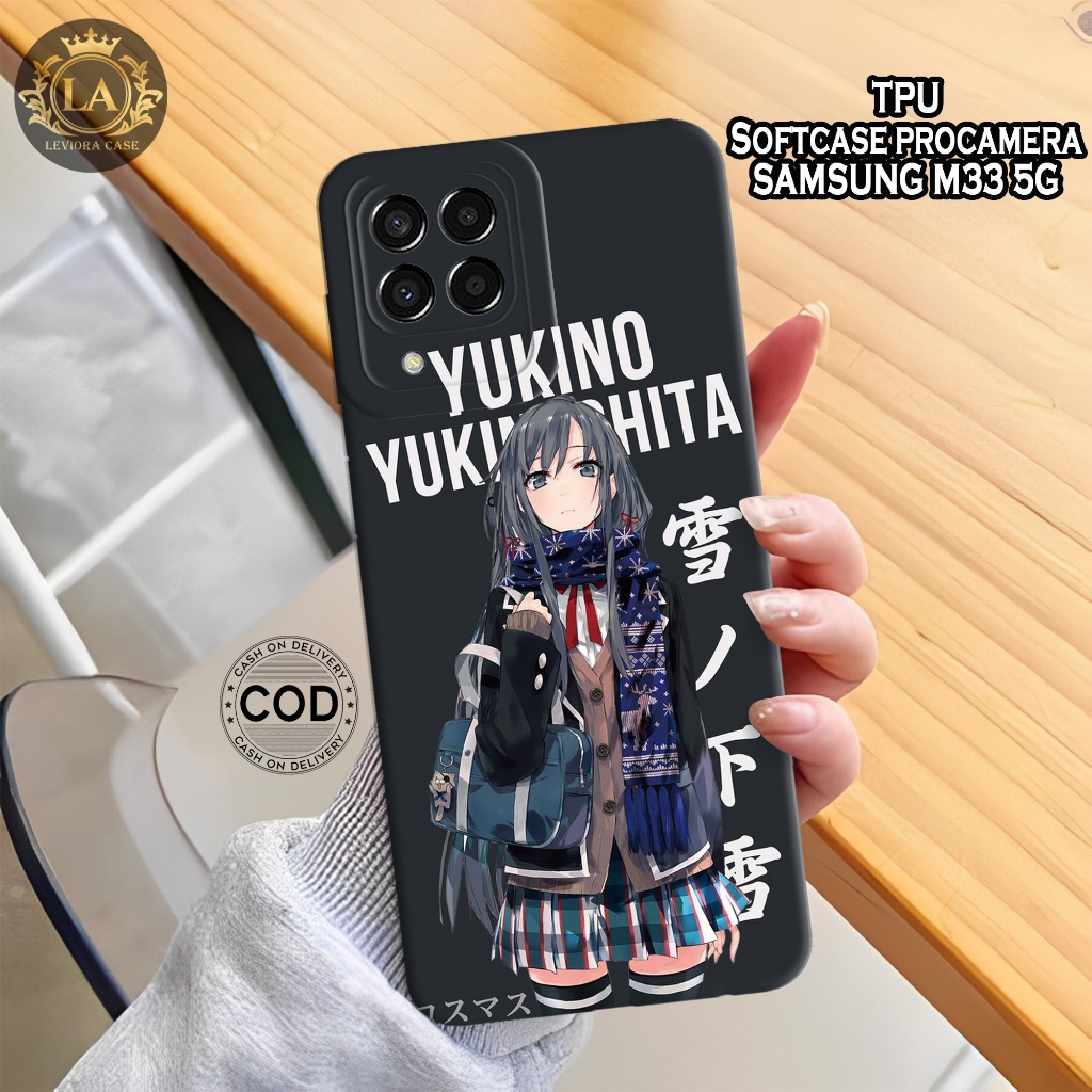 Case Samsung M33 5G Terbaru  - Leviora Case - Fashion Case Anime - Softcase Samsung M33 5G- Case Pro