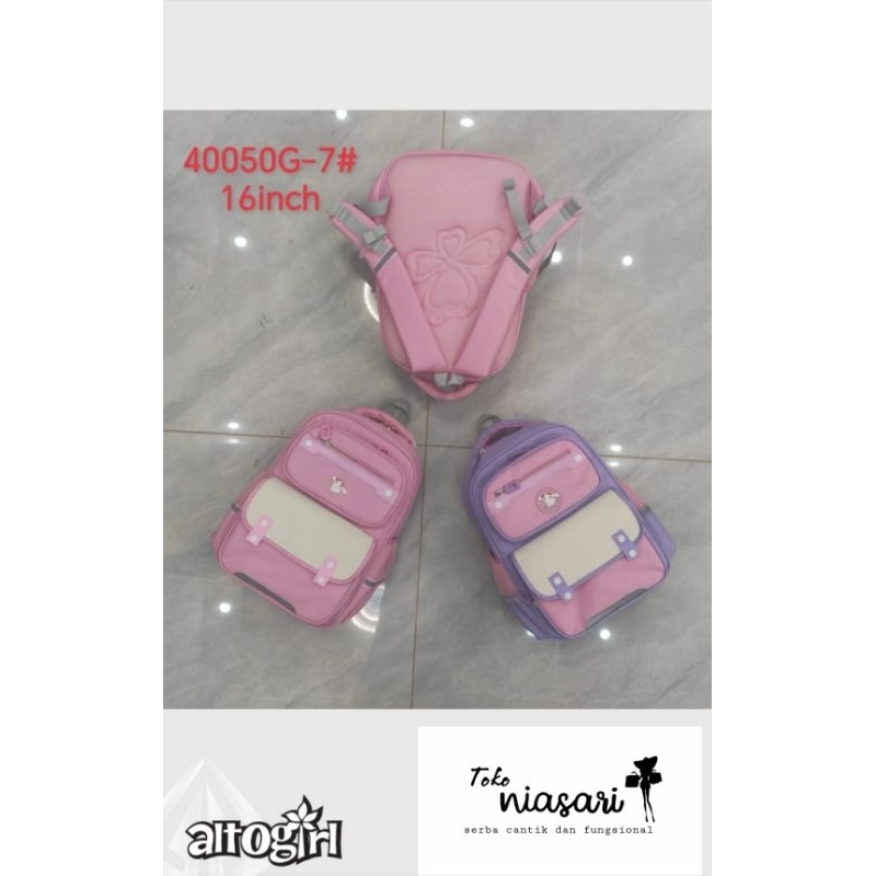 TAS RANSEL ALTO GIRL | TAS SEKOLAH ANAK | TAS RANSEL ALTO SEKOLAH SD SMP SMA