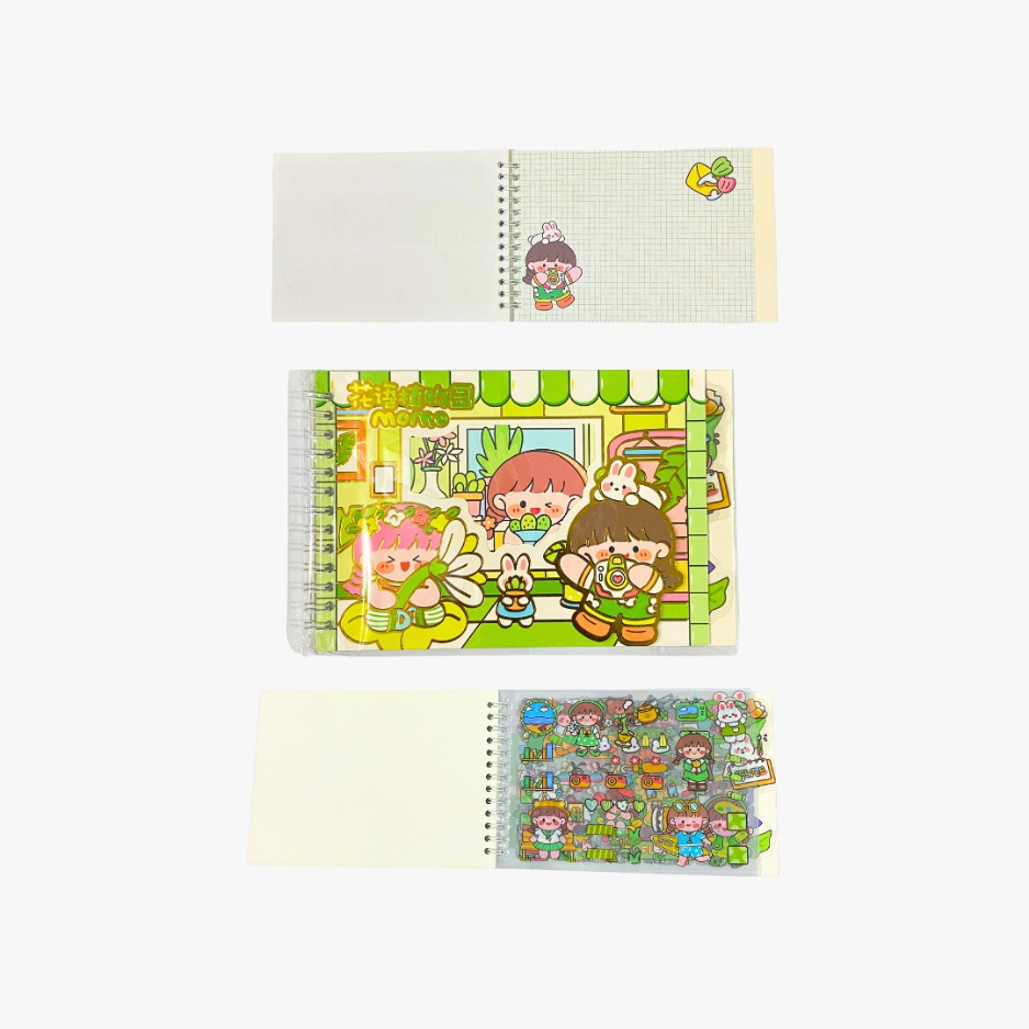 

Vlimberry Binder Book Stiker Momo Korea Besar Scrapbook Buku Isi Banyak