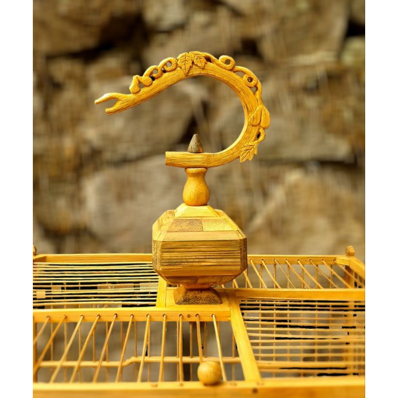 sangkar cungko full 99,9% bambu