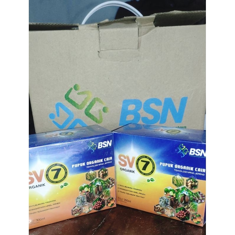 PAKET 2 DUS - SV7 ORGANIK, Pupuk Cair, Pupuk organik, Pupuk Penyubur Tanah