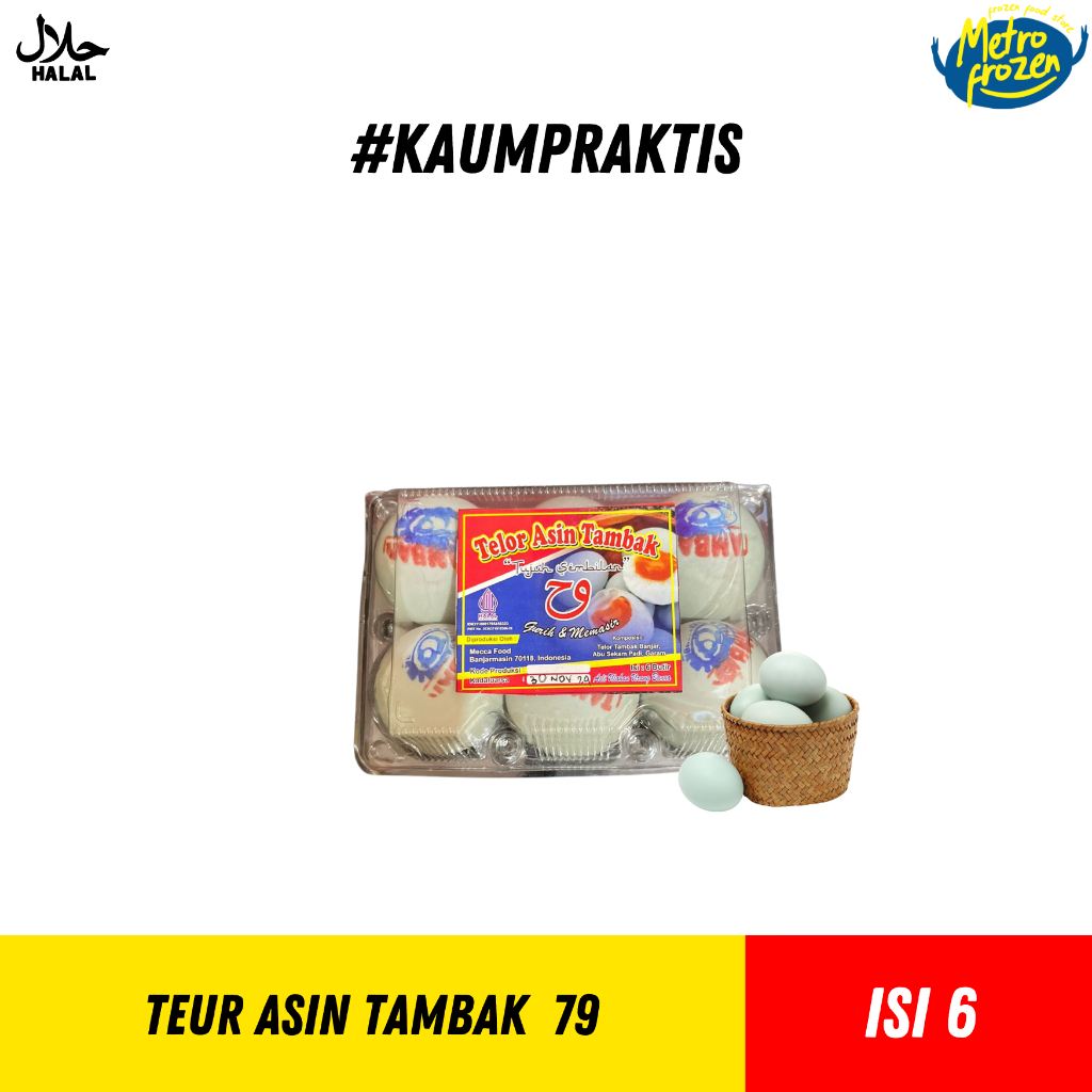 

TELUR ASIN 79 isi 6