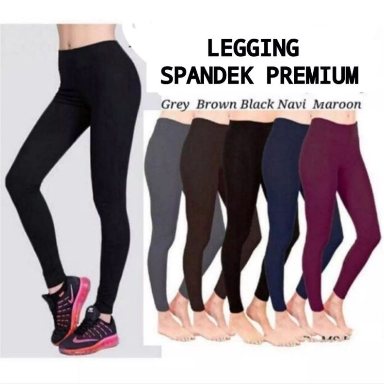 KODE N6F BEBLU  Legging Panjang Jersey Spandek b1u