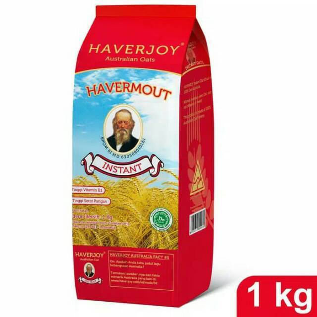 

Haverjoy Instant Oat 1kg Havermout Australian Oat Oatmeal