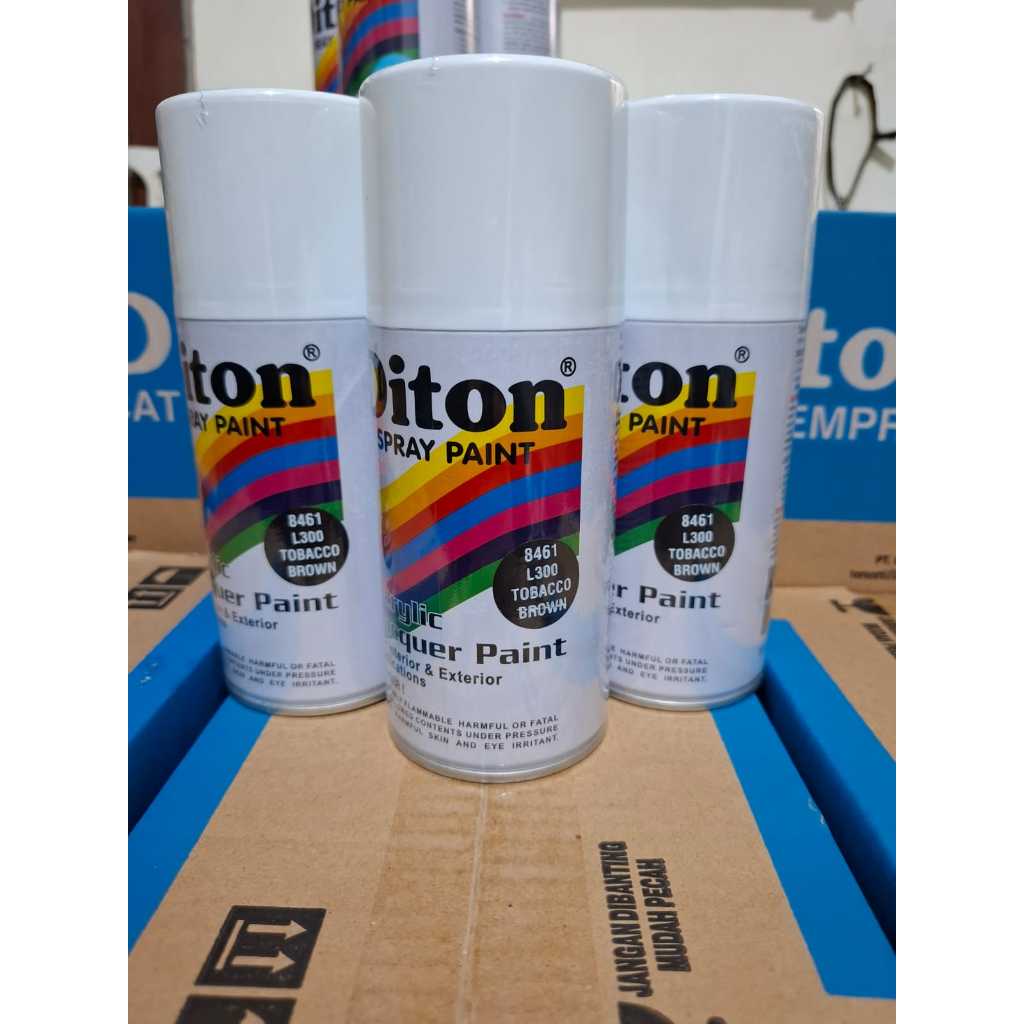 Cat Semprot Diton - Tobacco Brown L300 8461 300CC