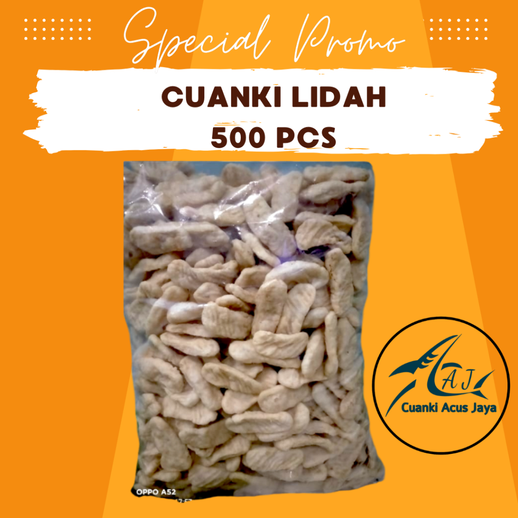 

PROMO MURAH Cuanki lidah isi 500pcs Enak Gurih toping boci