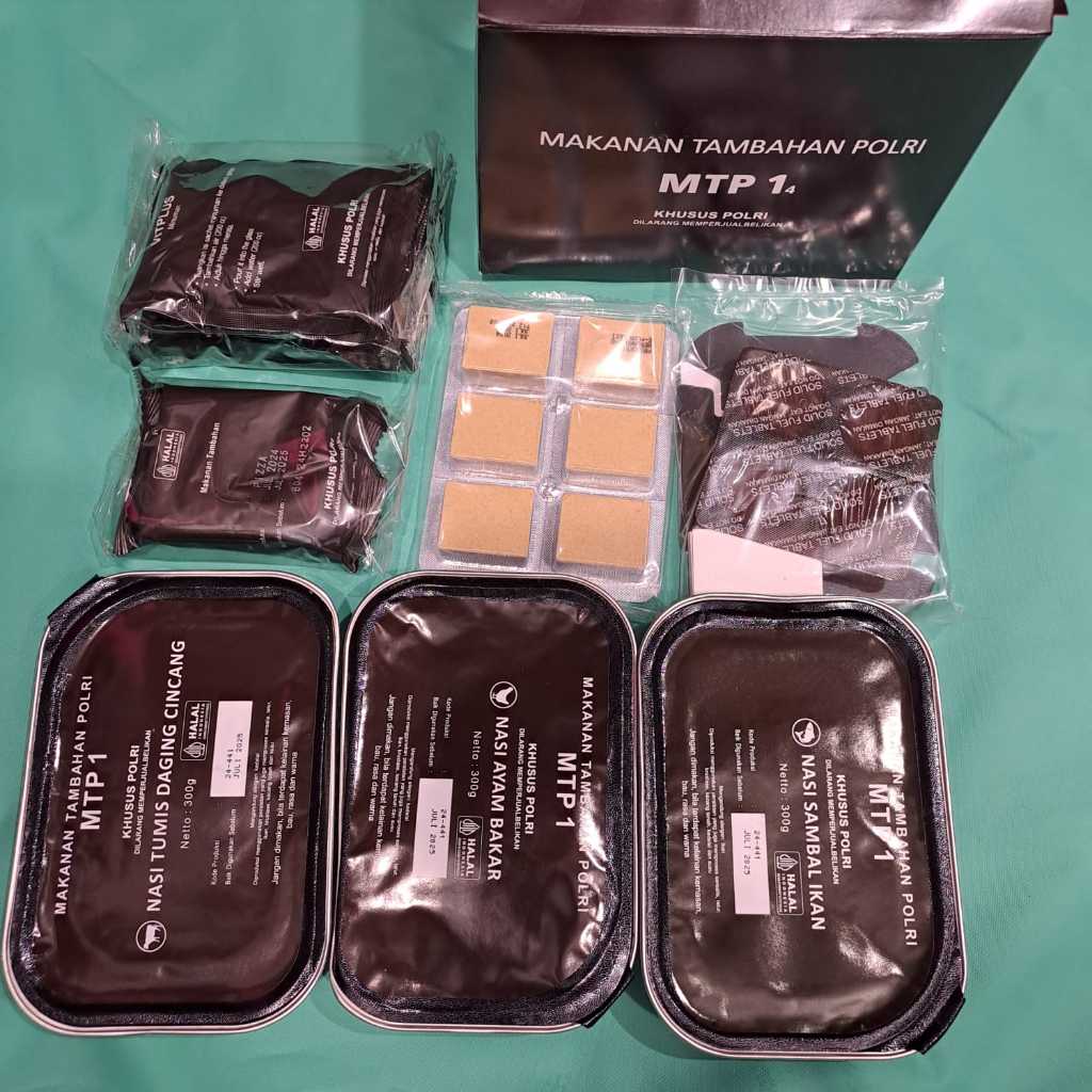 

Makanan tambahan polri Tni sereal ransum nasi padat makanan awet kenyang