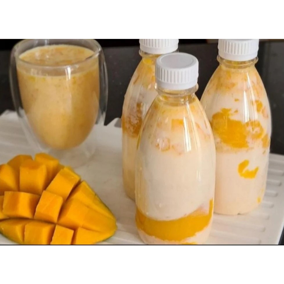 

Minuman Mango Jelly Milk/Susu Jelly Mangga/Susu Evaporasi