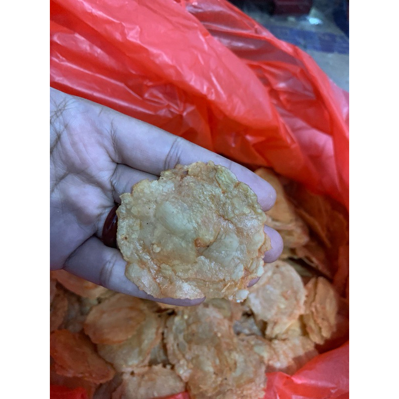 

KRUPUK EMPING MLINJO MENTAH 1kg || dengan rasa pedas