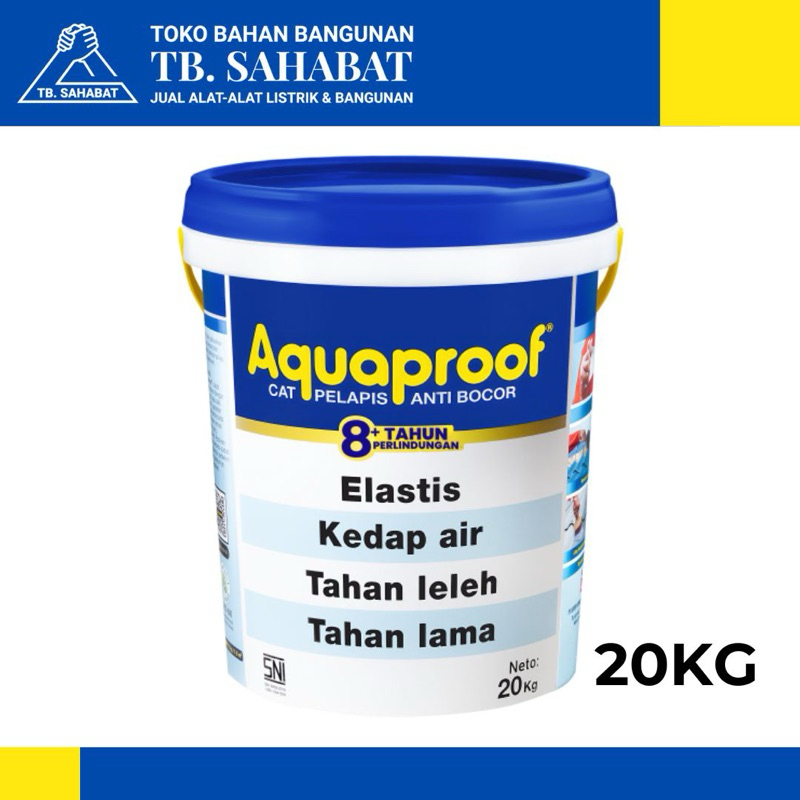 AQUAPROOF 20KG cat pelapis anti bocor Aquaproof 20kg