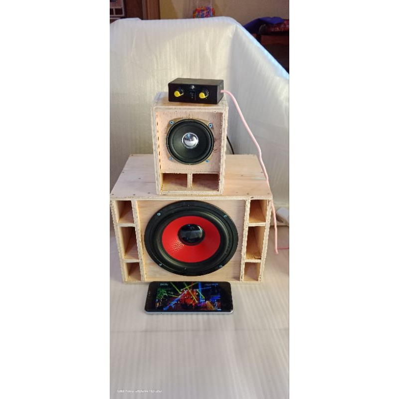 speaker + box 6inch+3inch