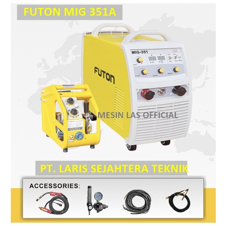 Mesin Las Trafo Las Listrik FUTON MIG 351 IGBT Inverter