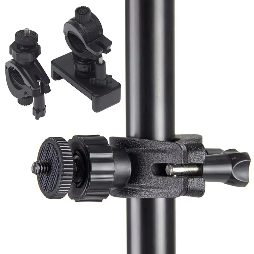 Holder Jepit Universal Bisa di Atur 360 Derajat Buat di Tripod Monopod Dan Sepeda Motor UC 204