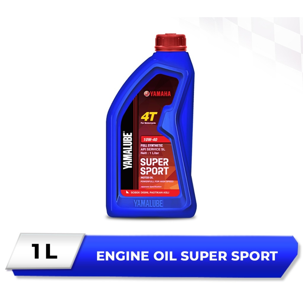 Oli Yamaha Yamalube Engine Oil Super SporT 1000ML / Oli Yamalube Super Sport