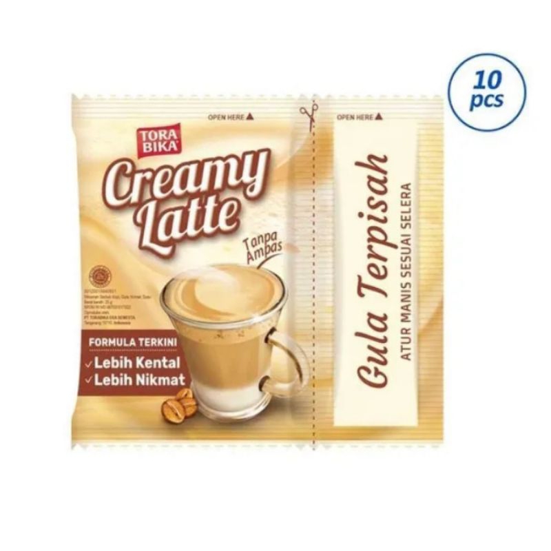 

Torabika Creamy Latte Kopi Instan 1 Renceng ( 10pc x 25gr)