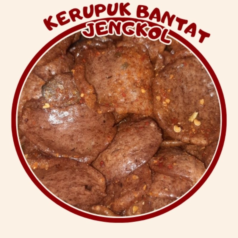 

[250gr] Kerupuk bantat jengkol cikruh pedas daun jeruk