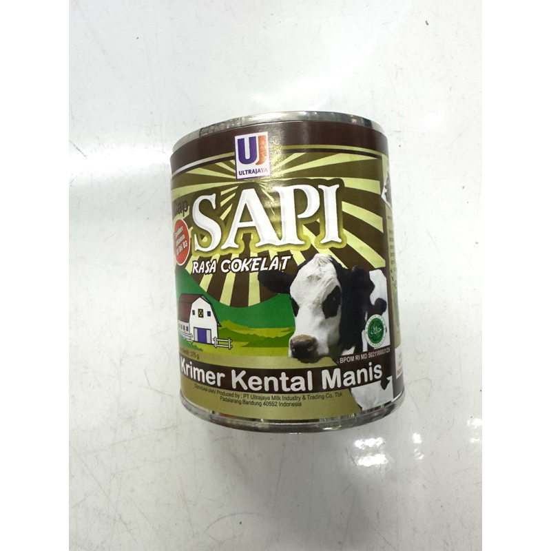 

Susu Kental Manis Coklat Cap sapi 375 gr