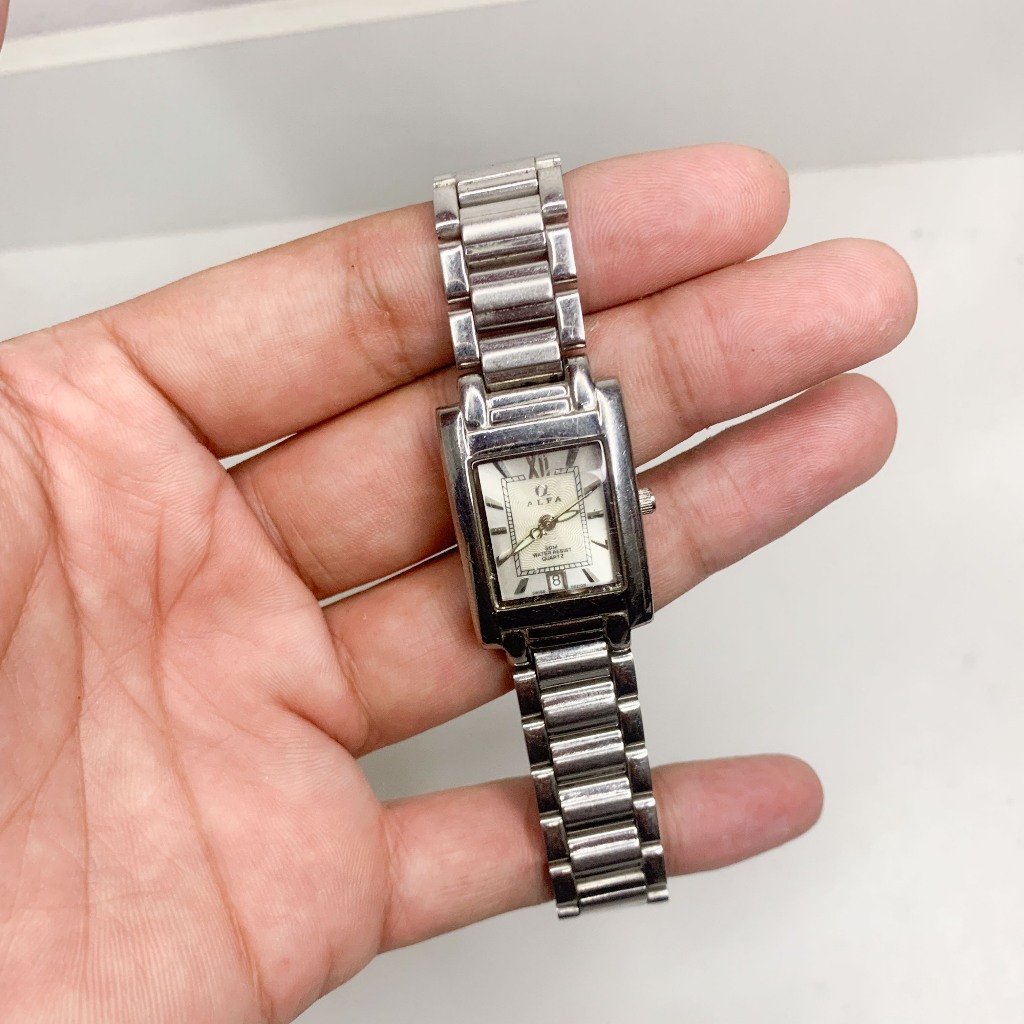 PRELOVED jam tangan wanita ALFA second original thrift