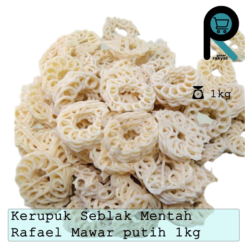 

Kerupuk Rafael Putih Ori Kerupuk Bahan Seblak Mentah 1Kg