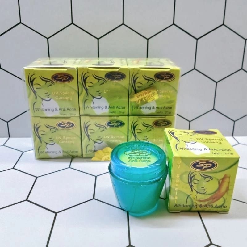 6pcs cream sp ginseng whitening