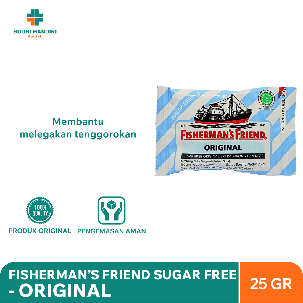 

Fisherman's Friend Sugar Free 25gr - Original