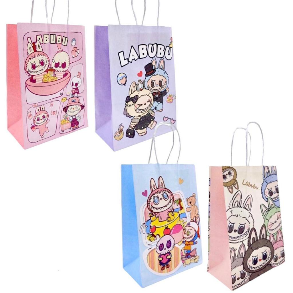 

PAPER BAG FANCY 120GR LABUBU (21x15x8cm) / TAS KANTONG KADO / GOODIE BAG