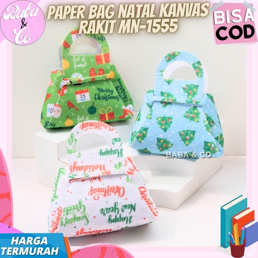 

KANTONG NATAL SANTA CHRISTMAS KANVAS LIPAT PAPERBAG CANVAS NATAL CHRISTMAS LUCU UNIK PAPER BAG NATAL RAKIT MN-1555