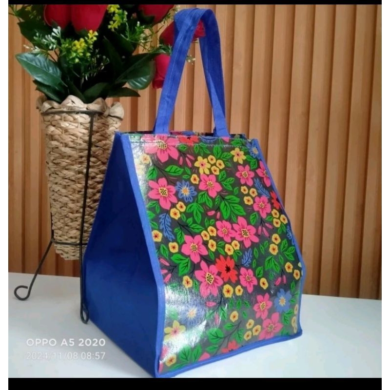 

(isi 12 psc)tas laminasi kombinasi spundbond uk 20-22