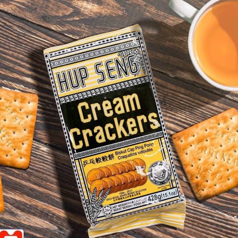 

Hup Seng Crackers 428 gr Biskuit Roti Hupseng Asin/Gula