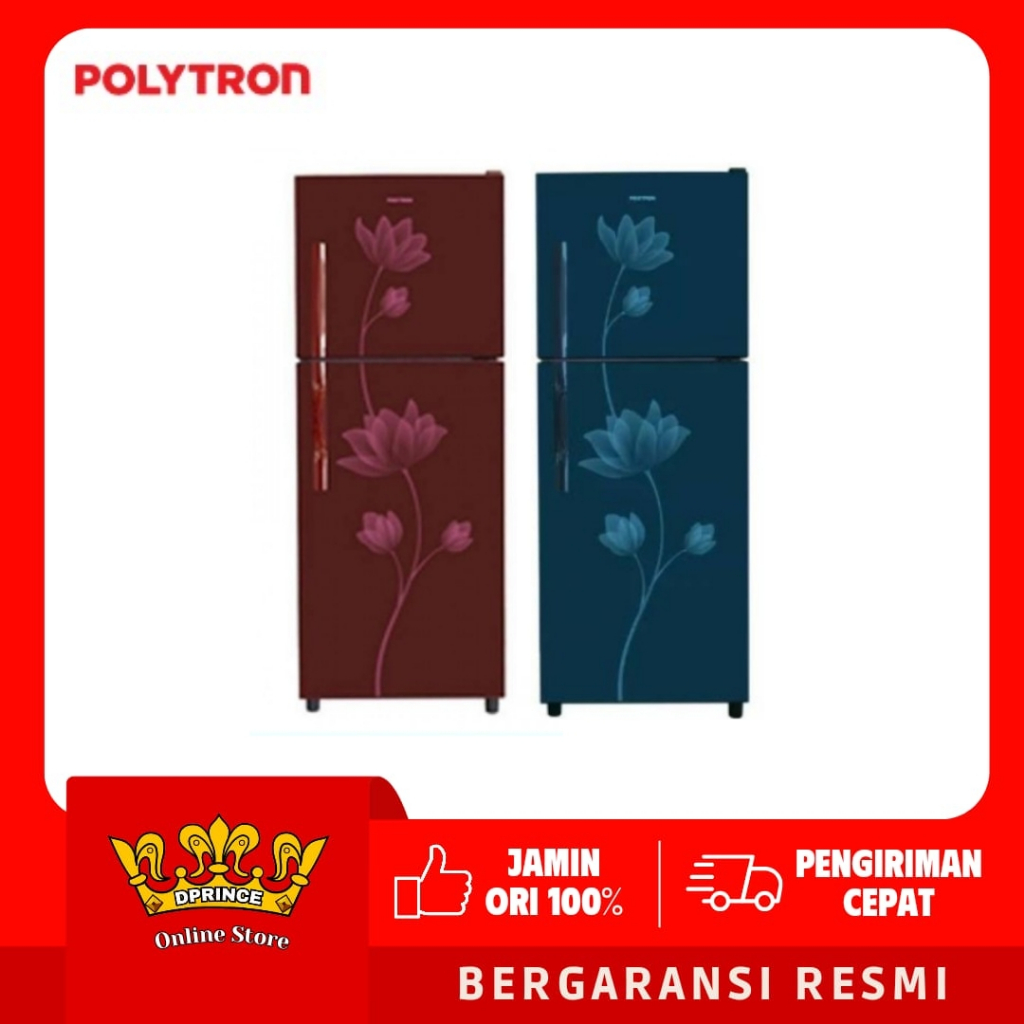KULKAS POLYTRON PRB 219 LEMARI ES 2 PINTU PRB219 PRB 219