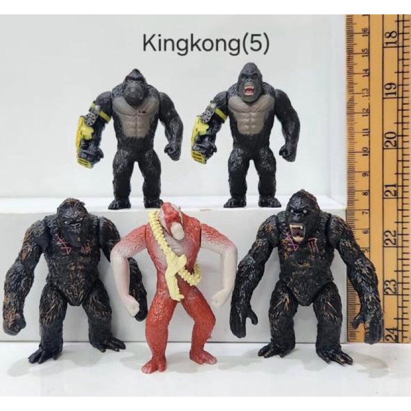 action figure godzilla feat king kong set isi 5