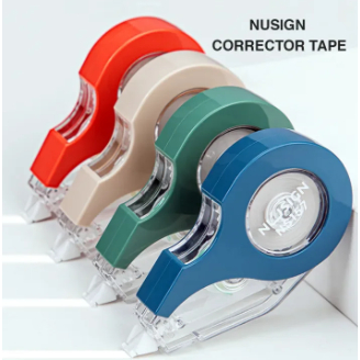 

Deli Nusign Correction Tape / Tip Ex Kertas 12mm Bentuk Kapsul Nyaman Digenggam NS157