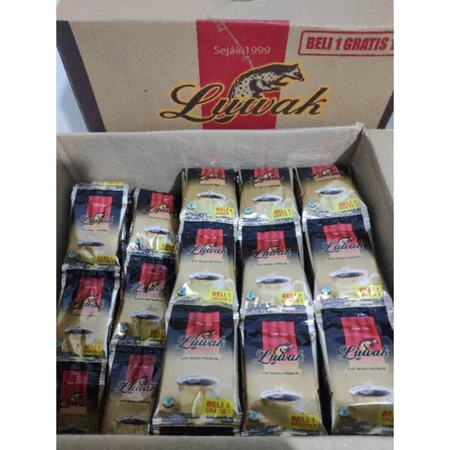 

Luwak MINI 1 DUS Isi 20 Renceng @15 Saset Kopi Instant