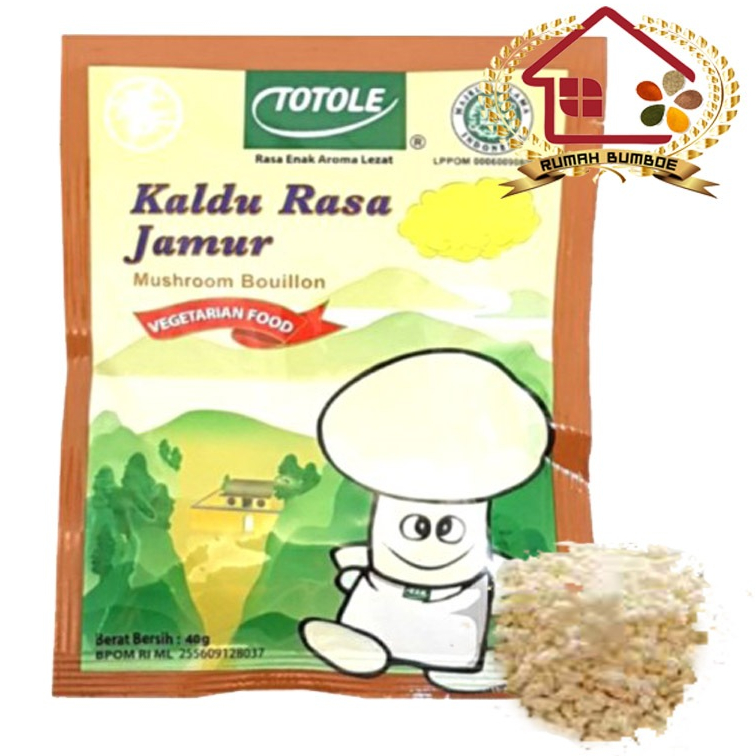 

(40gr) TOTOLE Kaldu Jamur Penyedap Rasa Mushroom Totole